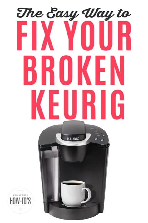 broken keurig|How to Fix a Broken Keurig and Keep it Working Like New